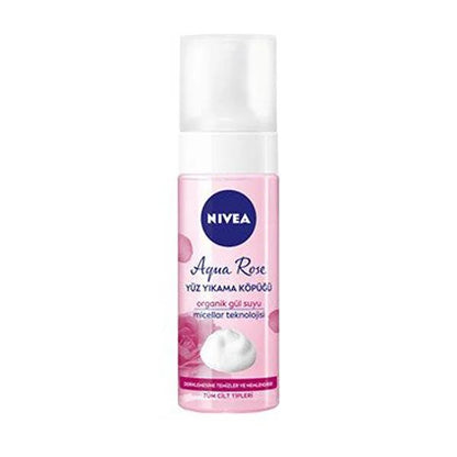 Espuma Limpiadora Facial Nivea Aqua Rose 150ml - Limpieza Suave | Espuma Suave