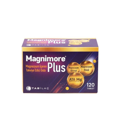 Magnimore Plus 120 comprimés - Magnésium | 120 comprimés