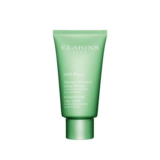 Clarins SOS Purete Clay Mask: Balancing Oil Control & Pore Minimizing Face Mask for Oily/Combination Skin - 2.54 fl oz