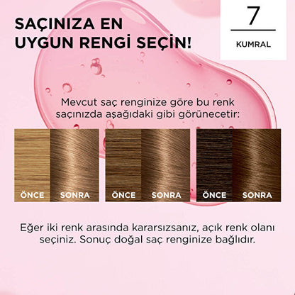L'Oréal Paris Excellence Crème Tinte para el cabello 7 Rubio Claro - Color Intenso
