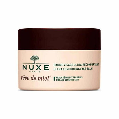 Bálsamo facial ultrahidratante Nuxe Rêve de Miel 50 ml - Nutre la piel seca y sensible con ingredientes naturales
