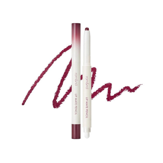 rom&nd Lip Mate Pencil Matte Lip Liner 09 Plum Burgundy