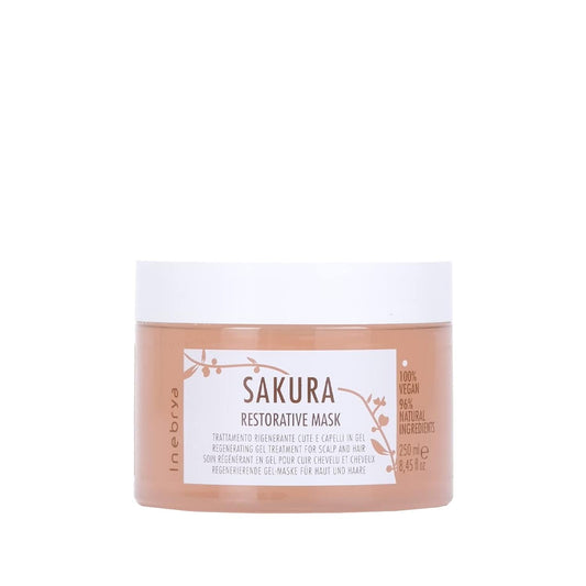 Masque restaurateur Inebrya Sakura formule gel rafraîchissante 250 ml