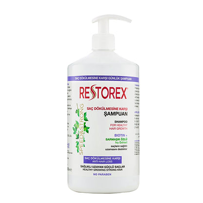Shampoing anti-chute Restorex pour une croissance saine des cheveux - 1 litre