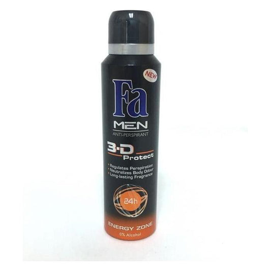Fa Deo Spray Energy Zone Men 150ml Personal Care Pasteur Pharmacy