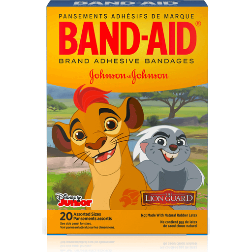 Band-Aid Brand Bandages, Adhesive, Disney Junior The Lion Guard, Assorted Sizes