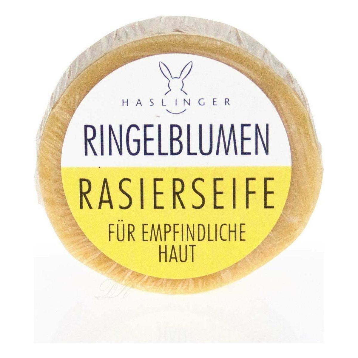 Haslinger Shaving Soap Marigold 60g Shaving Soap Pasteur Pharmacy