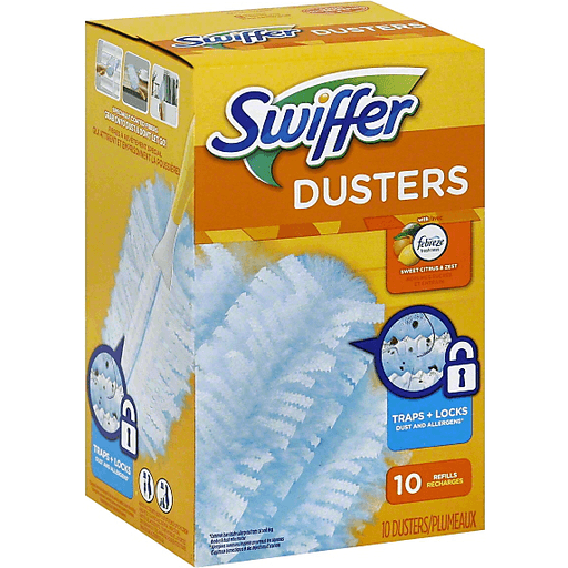 Swiffer 180 Dusters Multi Surface Refills, Citrus & Zest Scent, 10 Ct Box