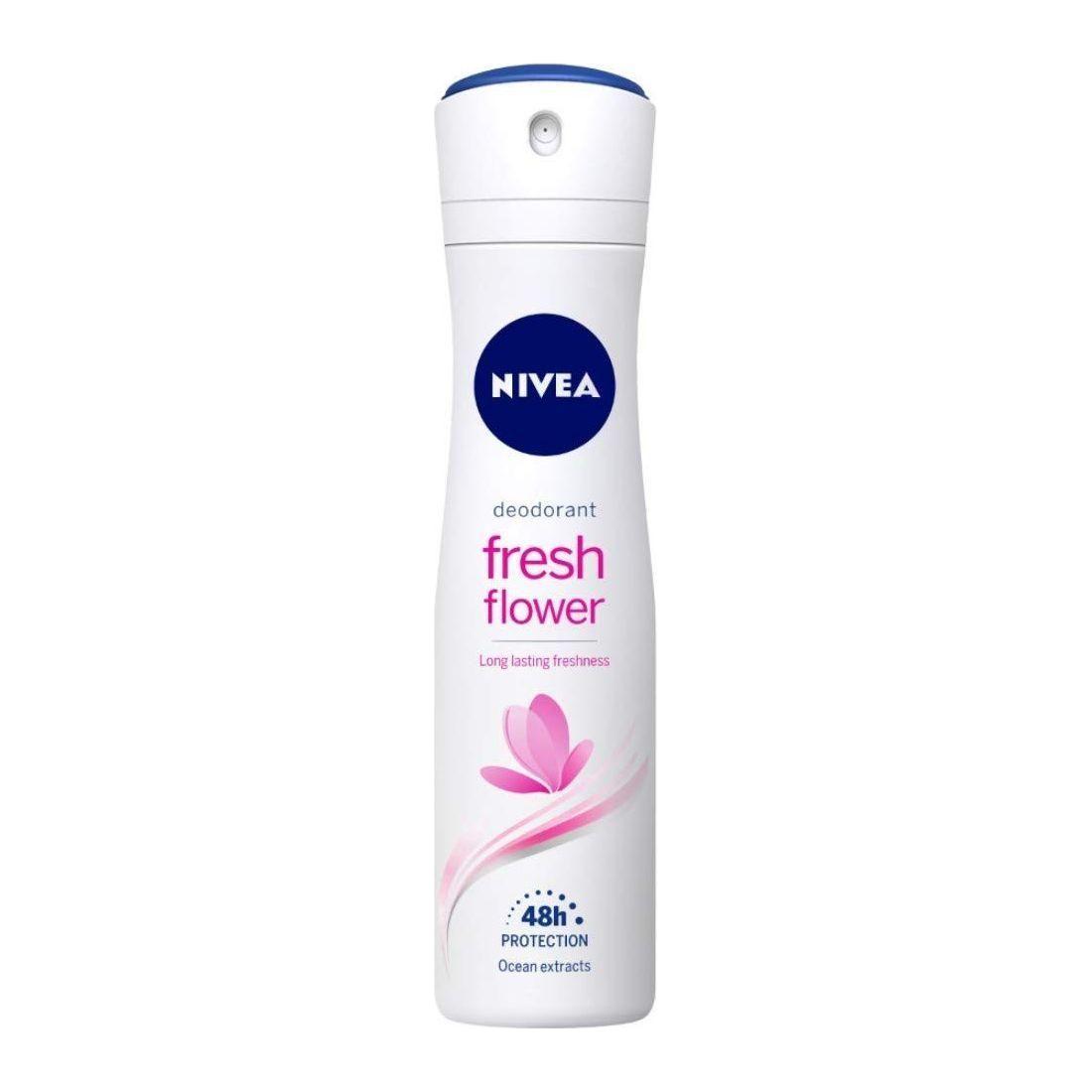Nivea Fresh Flower Longlasting Freshness 48h Deodorant Spray 150ml Deodorant Spray Pasteur Pharmacy