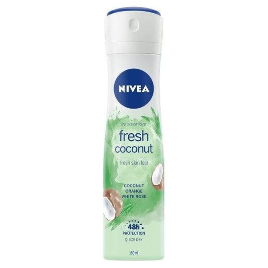 Nivea Fresh Coconut Deodorant Spray 150 ml Deodorant Spray Pasteur Pharmacy