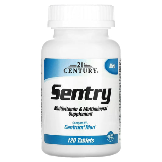 21st Century Sentry Men – Multivitamin &amp; Multimineral Supplement (120 Tablets) Vitamins & Supplements Pasteur Pharmacy