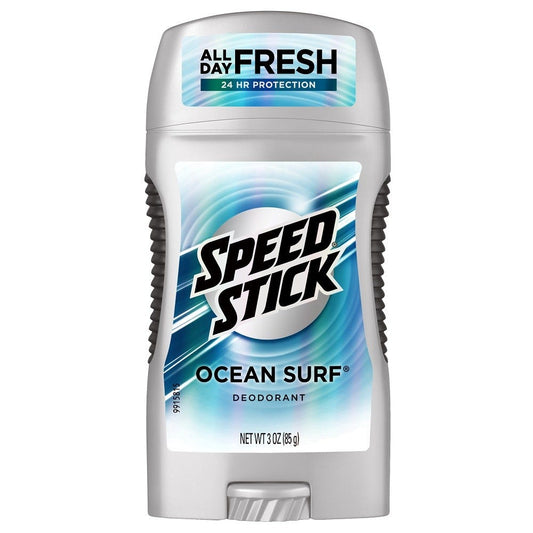 Speed Stick Clear Deodorant, Ocean Surf Scent For Men, 3 Oz Deodorant Pasteur Pharmacy