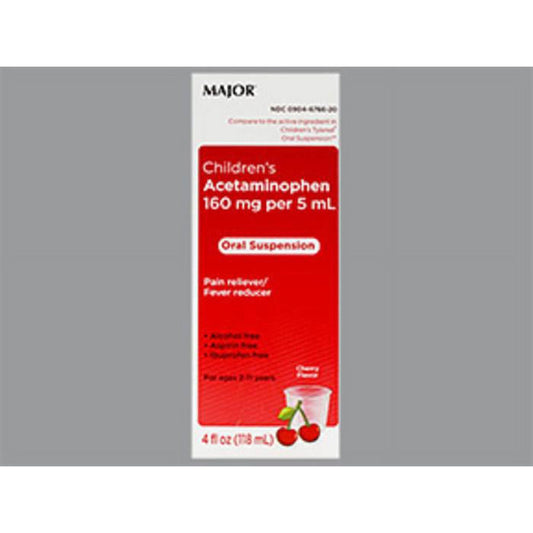 Major Children's Acetaminophen Health Care Pasteur Pharmacy