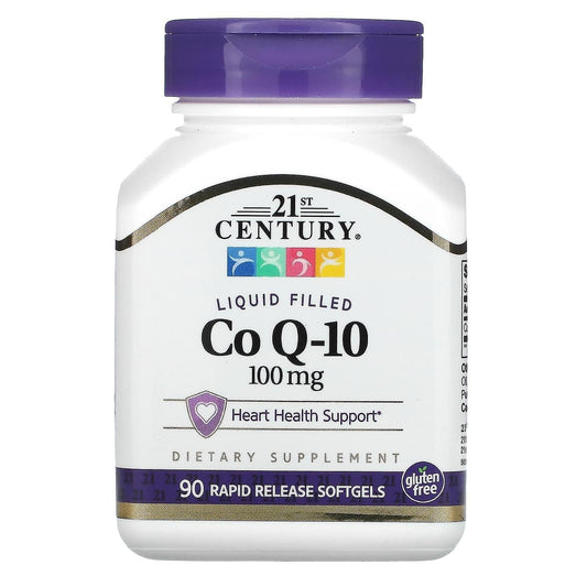 21st Century Co Q10 100 Mg Softgels Vitamins & Supplements Pasteur Pharmacy