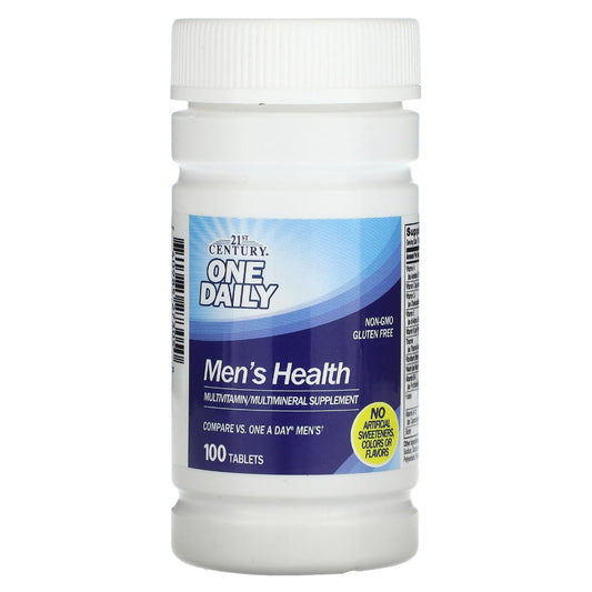 21st Century One Daily Men's Multivitamin, 100 Tablets, Energy & Immune Support Vitamins & Supplements Pasteur Pharmacy