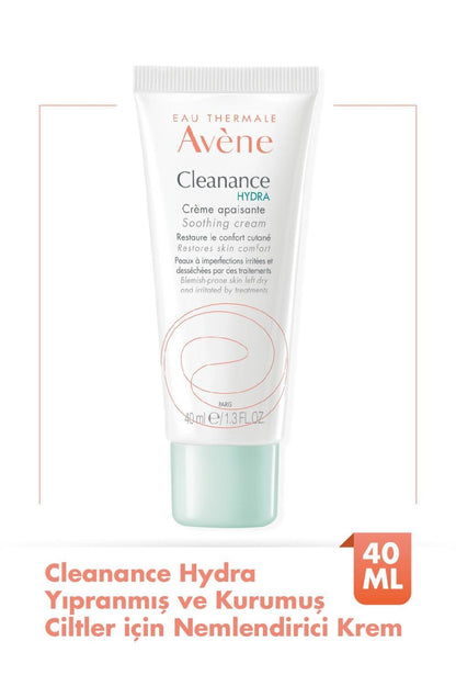 Avene Cleanance Hydra Crema 40ml - Crema hidratante calmante para pieles grasas sensibles