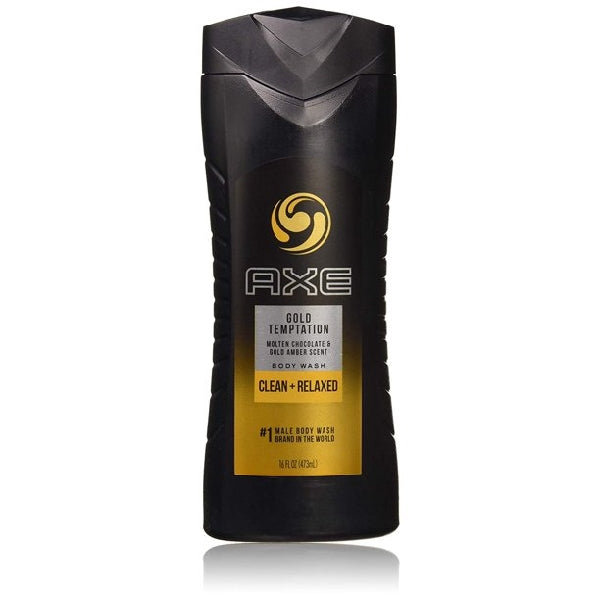 AXE Gold Temptation Clean + Relaxed Body Wash 16 Fl. Oz. Bottle Body Wash Pasteur Pharmacy