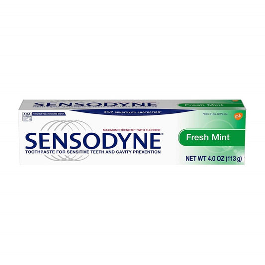 Sensodyne Toothpaste For Sensitive Teeth - Fresh Mint - 4 Oz Toothpaste Pasteur Pharmacy