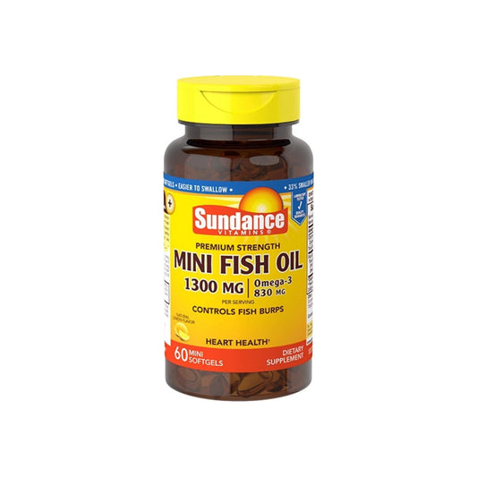 Sundance Vitamins® Mini Fish Oil – 1300 mg (Natural Lemon Flavor) Health & Beauty Pasteur Pharmacy