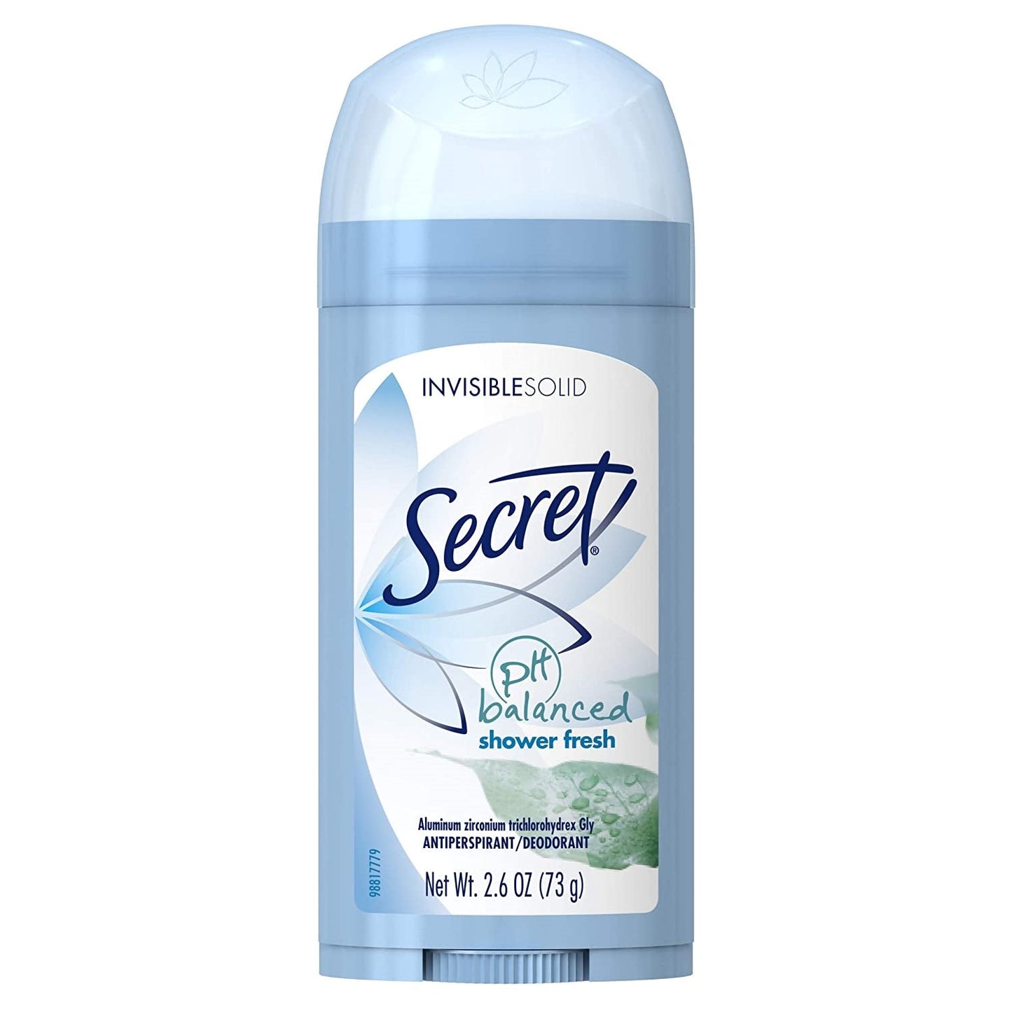 Secret Shower Fresh Invisible Solid Antiperspirant & Deodorant - 2.6oz Deodorant Pasteur Pharmacy