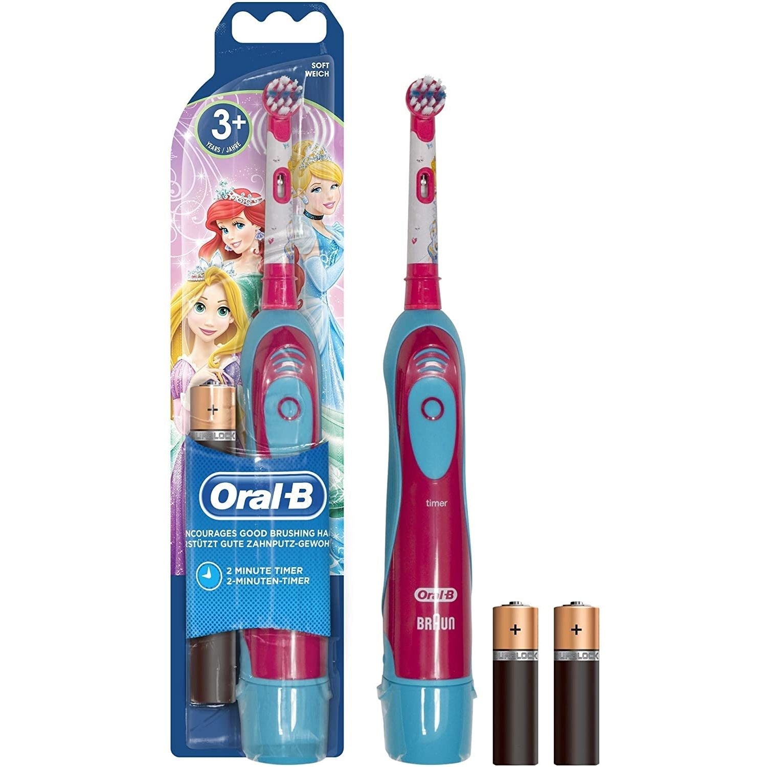 Oral-B® Kids Battery Toothbrush – Disney Princess Edition Toothbrushes Pasteur Pharmacy