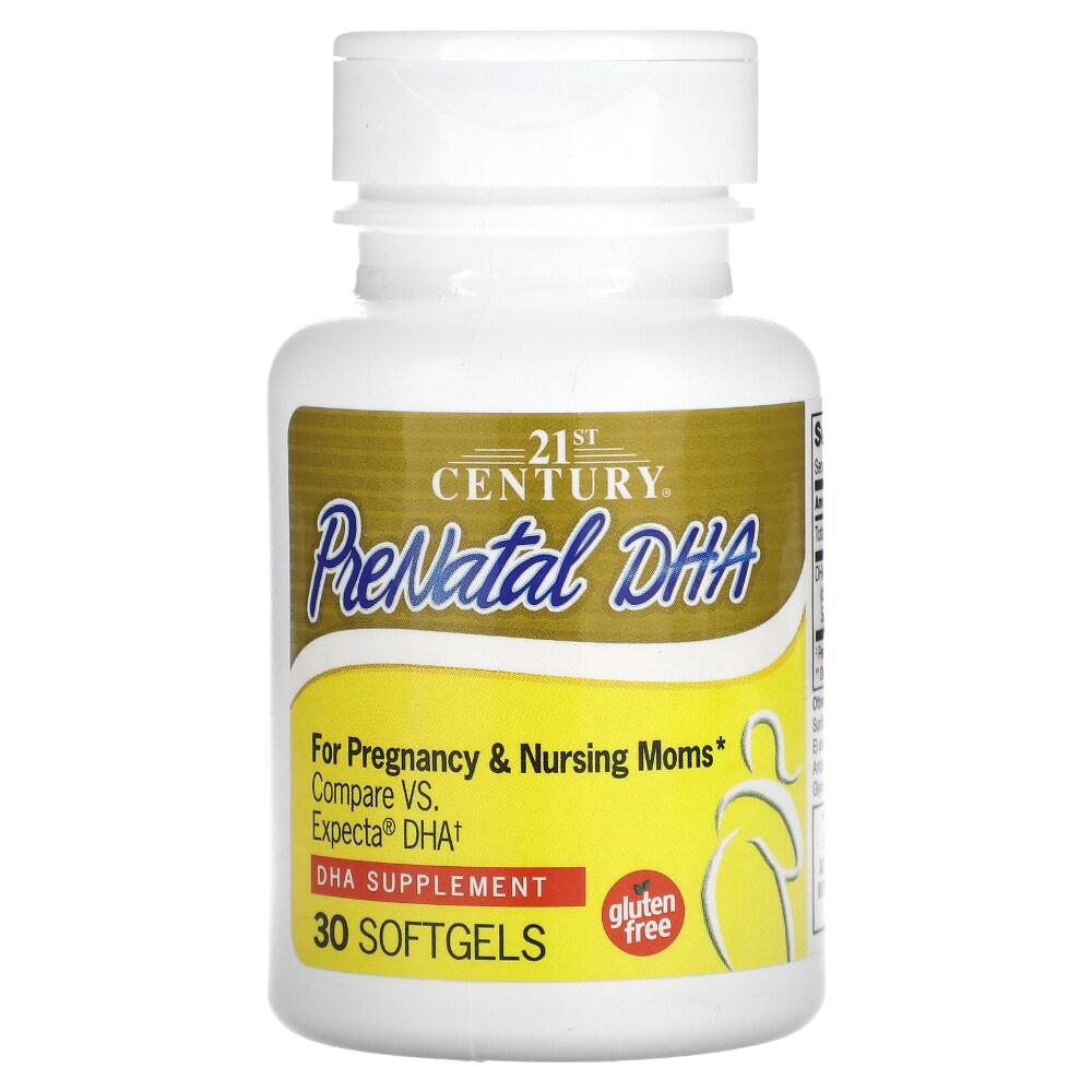 21st Century® Prenatal DHA – 30 Softgels Vitamins & Supplements Pasteur Pharmacy