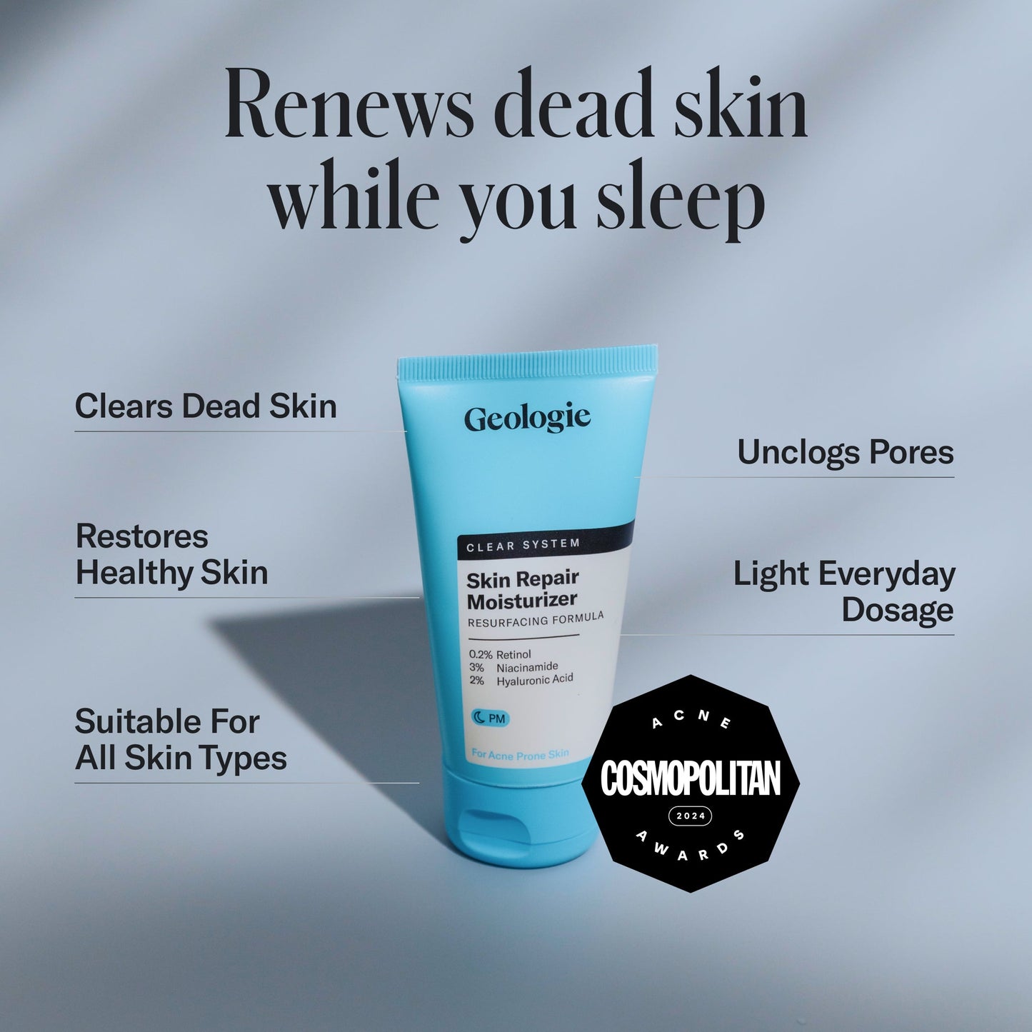Geologie Skin Repair Moisturizer Face Cream Geologie