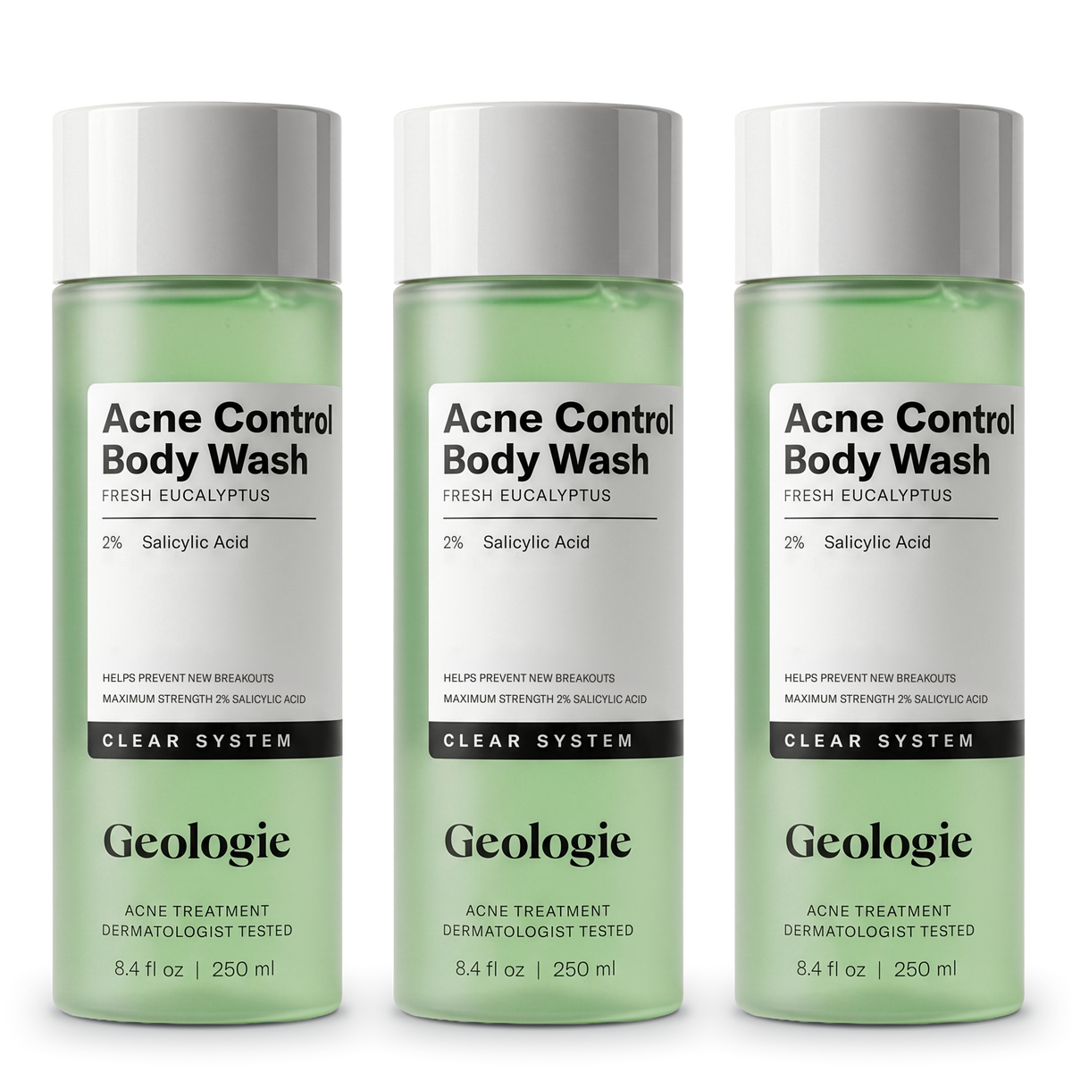 Gel de baño para el control del acné