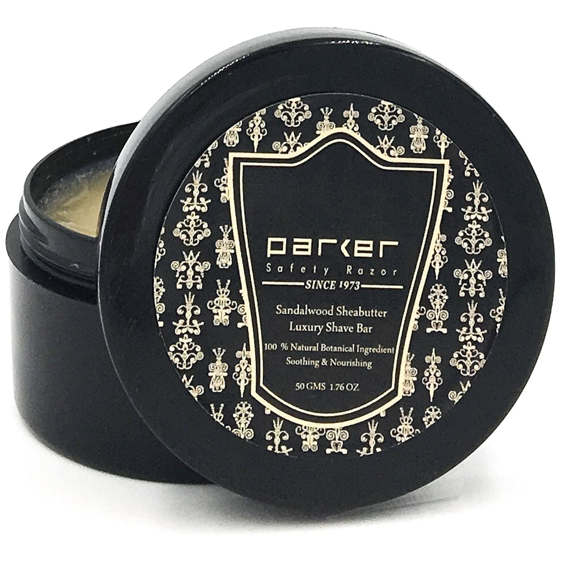 Parker Sandalwood Shea Butter Shaving Soap 50g Shaving Soap Pasteur Pharmacy