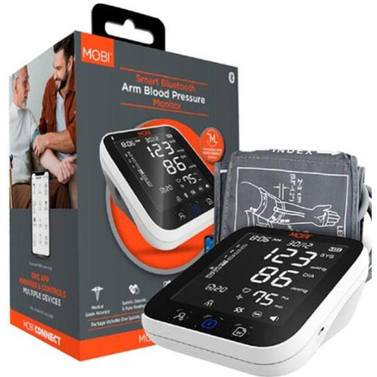MOBI Connect Smart Bluetooth Arm Blood Pressure Monitor Blood Pressure Monitors Pasteur Pharmacy