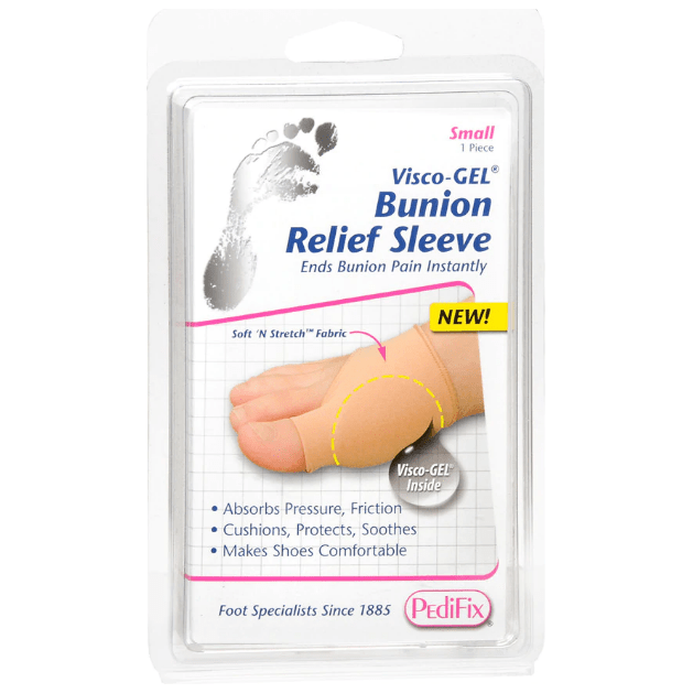 PediFix Visco-Gel Bunion Relief Sleeve Small Bunion Relief Sleeve Pasteur Pharmacy