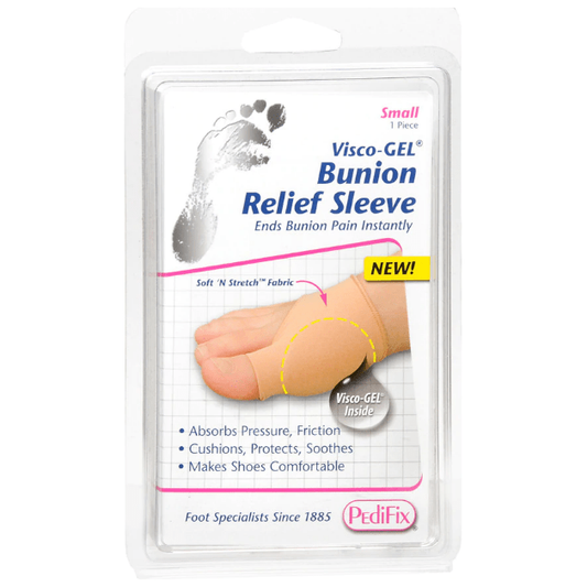 PediFix Visco-Gel Bunion Relief Sleeve Small Bunion Relief Sleeve Pasteur Pharmacy