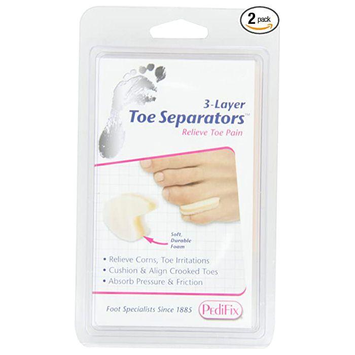 PediFix 3-Layer Toe Separators 6 count Toe Separators Pasteur Pharmacy