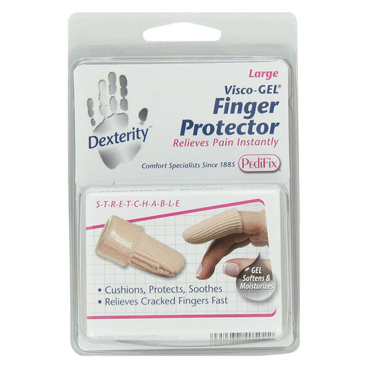 PediFix Visco Gel Finger Protection Digit Cap Large Each Foot Care Pasteur Pharmacy