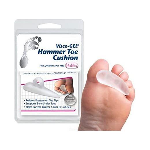 PediFix Visco-Gel Hammer Toe Cushion Large Left Foot Care Product Pasteur Pharmacy