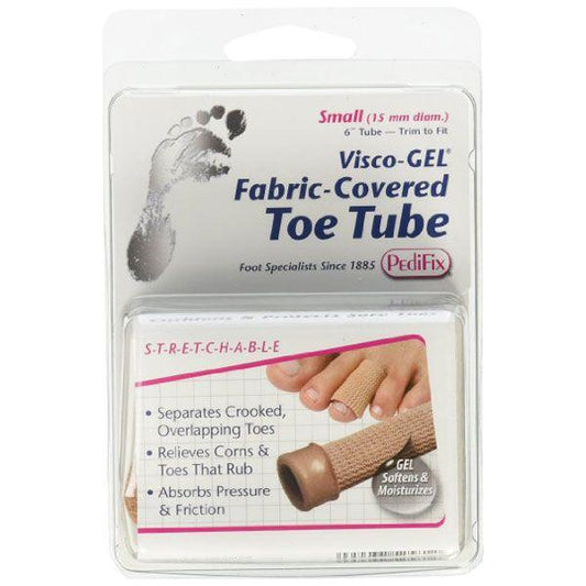 PediFix Visco-Gel Fabric-Covered Toe Tube small Toe Tube Pasteur Pharmacy