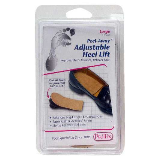 PediFix Peel Away Adjustable Heel Lift Large Foot Care Pasteur Pharmacy