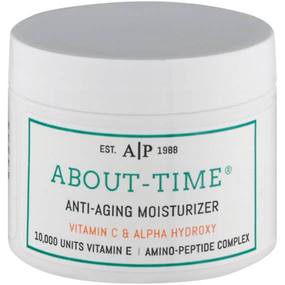 About Time Anti-aging Moisturizer, Vitamin C & Alpha Hydroxy Cream 2.2oz Anti-Aging Skin Care Kits Pasteur Pharmacy