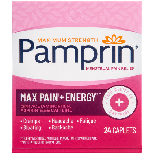 Pamprin® Maximum Strength Max Formula Menstrual Pain Relief Health & Beauty Pasteur Pharmacy