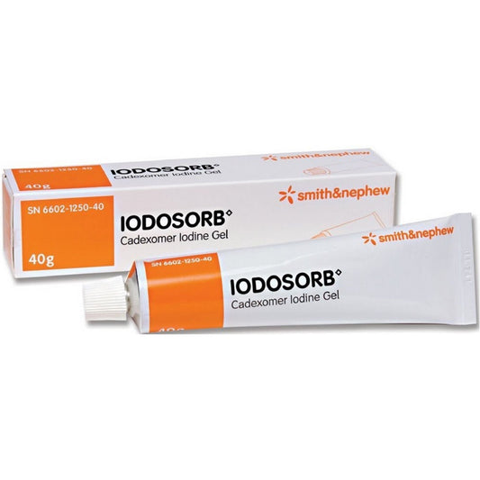 Smith & Nephew Iodosorb Wound Gel, 40Gm Tube Medicine Cabinets Pasteur Pharmacy
