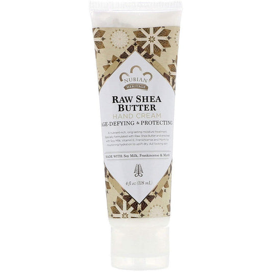Nubian Heritage Raw Shea Butter Hand Cream - 4 Oz Lotion & Moisturizer Pasteur Pharmacy