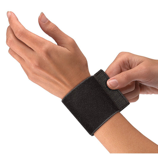 Mueller Elastic Wrist Support With Loop - Black Camera Stabilizers & Supports Pasteur Pharmacy