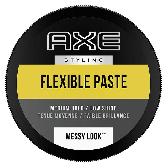 AXE Styling Messy Look Medium Hold Low Shine Flexible Hair Paste - 2.64oz Hair Styling Products Pasteur Pharmacy