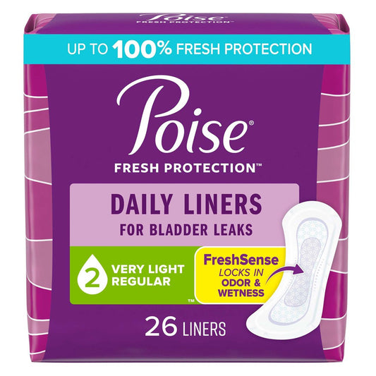 Poise Panty Liners, Light Absorbency Medical Supplies Pasteur Pharmacy