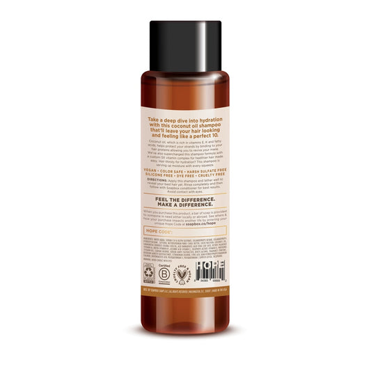 Soapbox® Moisture & Nourish Shampoo – Coconut Oil (16 Fl Oz) Shampoo Pasteur Pharmacy