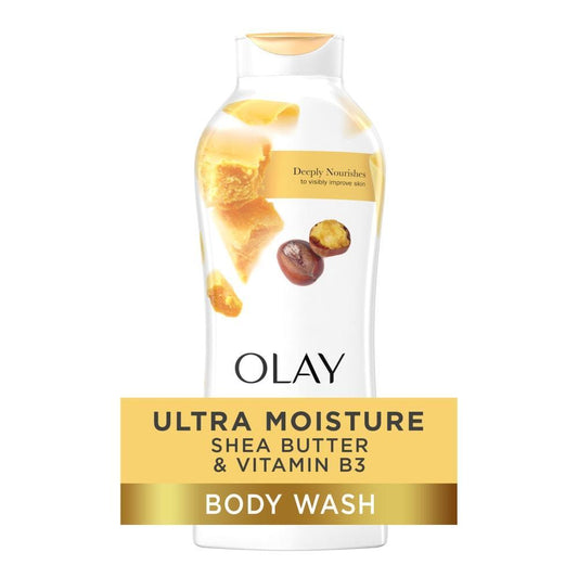 Olay Ultra Moisture Shea Butter Body Wash Fluid Ounce, 22 Fl Oz Body Wash Pasteur Pharmacy