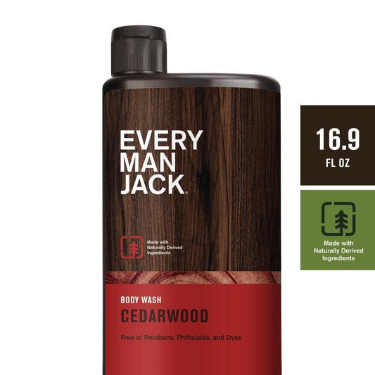 Every Man Jack Body Wash And Shower Gel Cedarwood, 16.9 Ounce Body Wash Pasteur Pharmacy