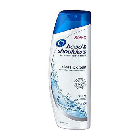 Head & Shoulders Shampoo, Daily, Classic Clean 13.5 Fl Oz Shampoo Pasteur Pharmacy