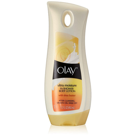Loción corporal hidratante para ducha Olay Ultra Moisture con manteca de karité, 15.2 fl oz