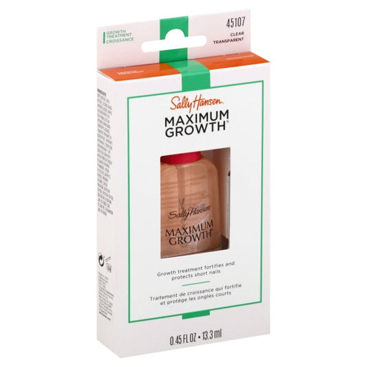 Sally Hansen Maximum Growth Nail Treatment 45107 Clear Nails Pasteur Pharmacy